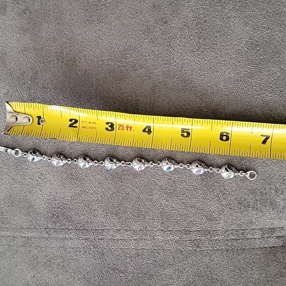 Aliens!!! Silver Tone Bracelet - Picture 3 of 6